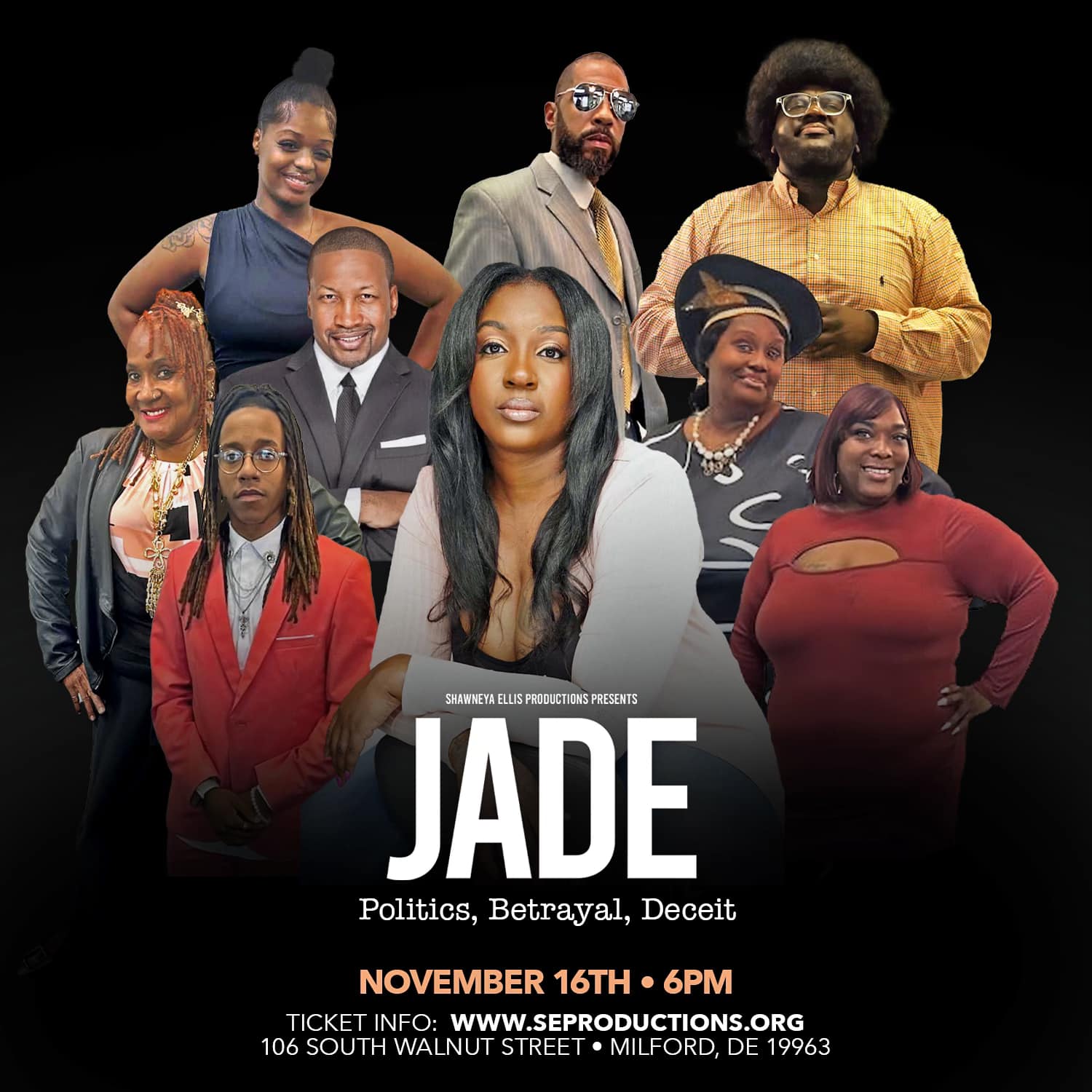 JADE, the stage play