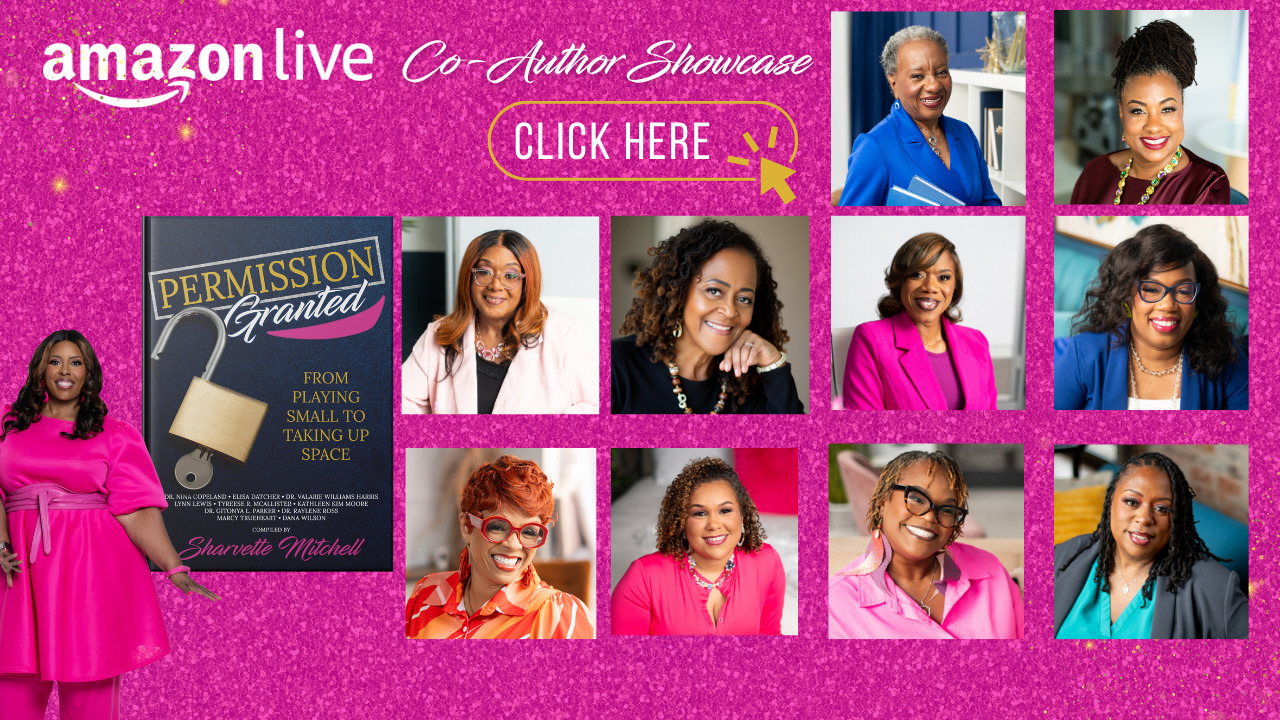 AMazon Live for the book Permission Granted